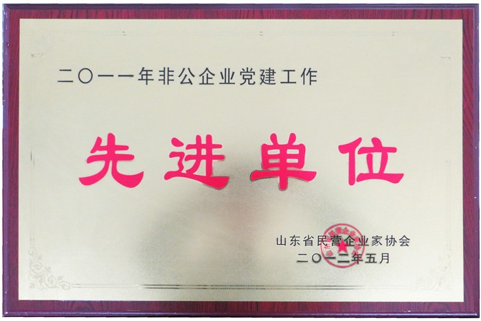 黨建工作先進單位
