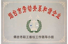 煙臺(tái)市勞動(dòng)關(guān)系和諧企業(yè)